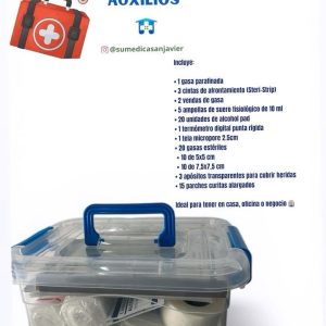 Botiquín de primeros auxilios