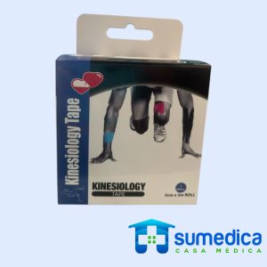 Cinta neuromuscular 5x5cm